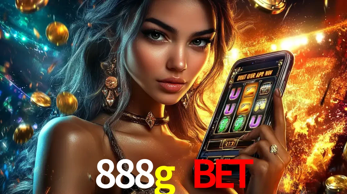 Mulher elegante mostrando um jogo de caça-níqueis em seu smartphone, destacando a experiência de cassino móvel oferecida pelo aplicativo 888g bet.